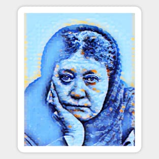 Helena Blavatsky Portrait | Helena Blavatsky Artwork | Helena Blavatsky Painting 14 Magnet